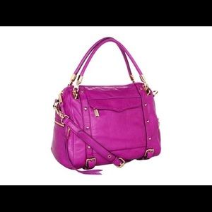 Rebecca Minkoff Cupid Satchel purple